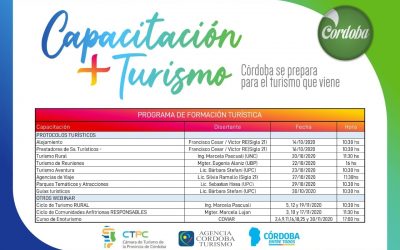 Capacitación + Turismo: prepararse para el turismo que viene